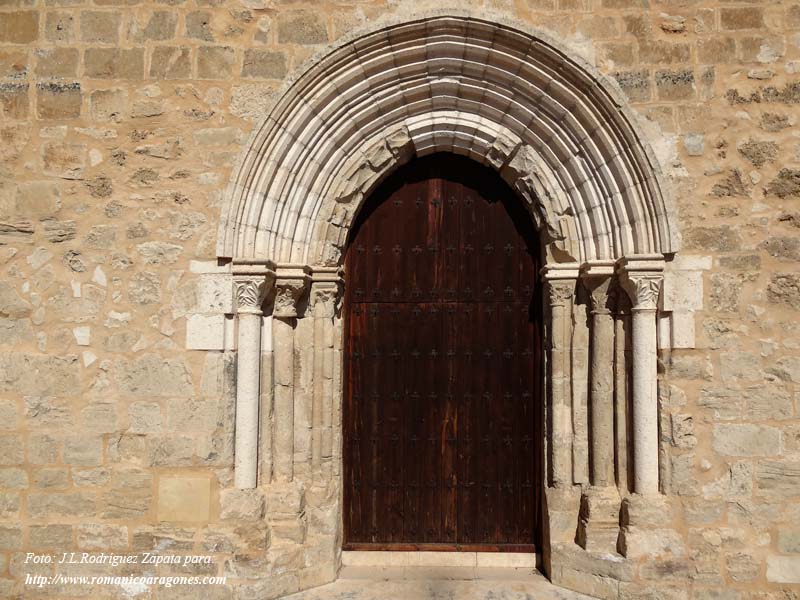 TEMPLO ROMÁNICO. VISTA NORESTE